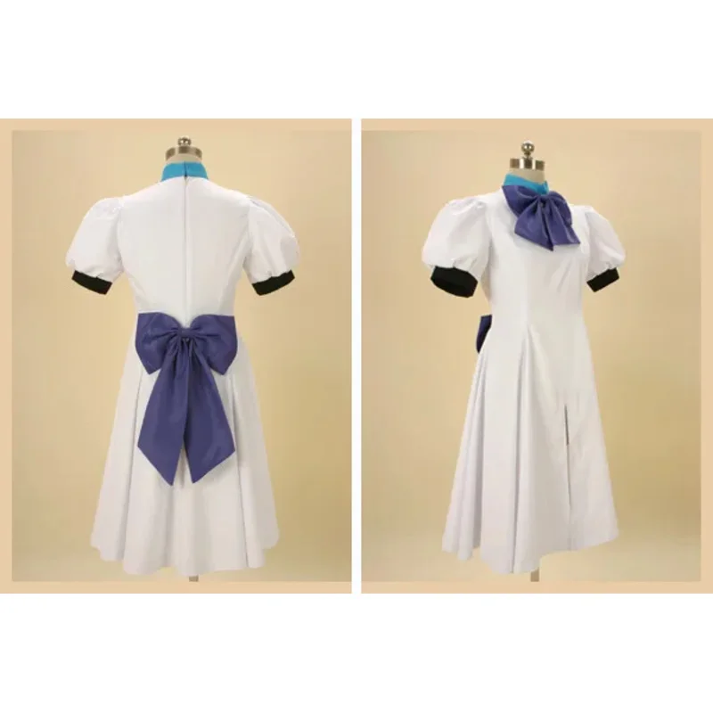 Фото Vivi 2025 аниме «Когда они плачь» Higurashi no Naku Koro ni Rena Ryuugu Хэллоуин косплей костюм со шляпой и браслетами №1