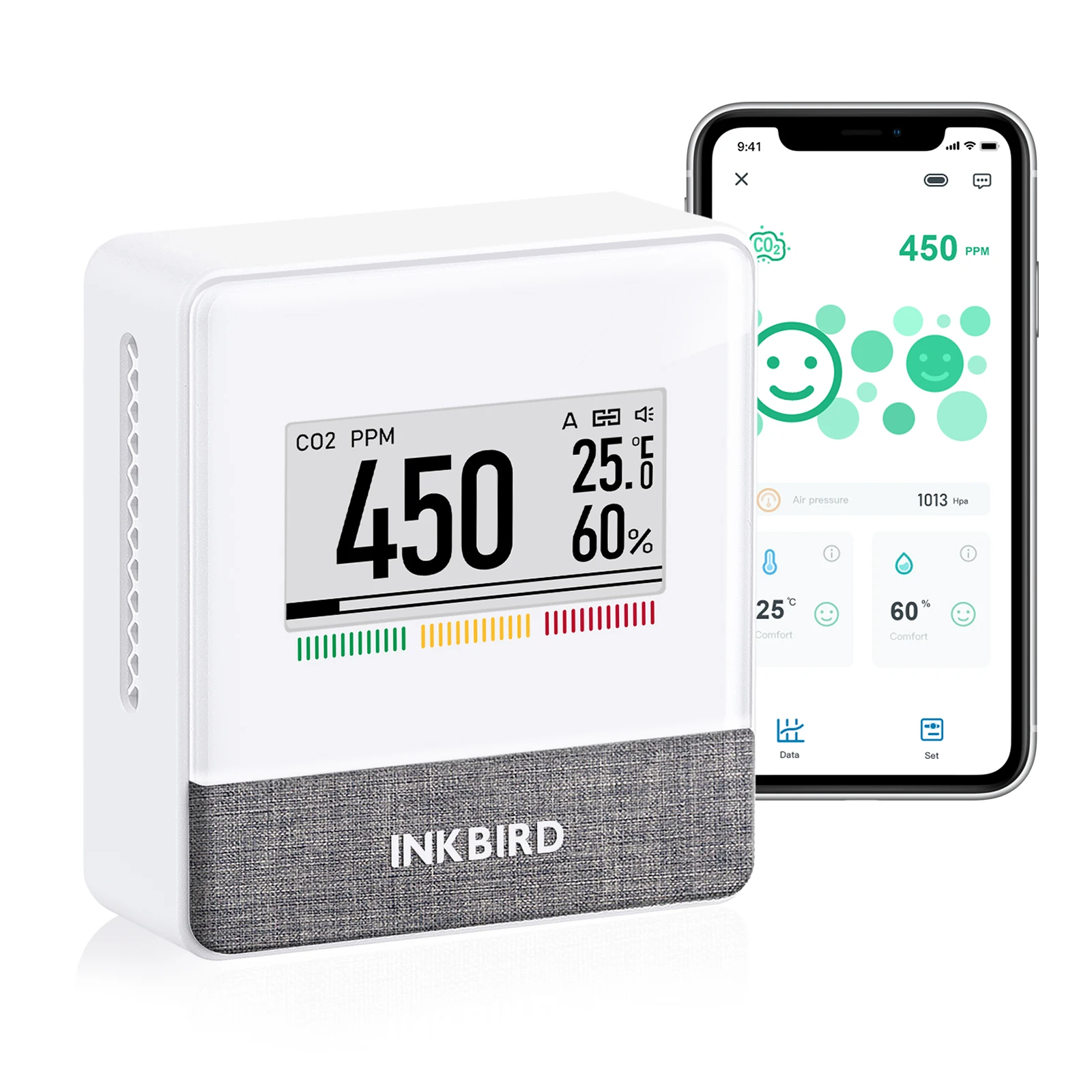 

INKBIRD IAM-T1 детектора CO2