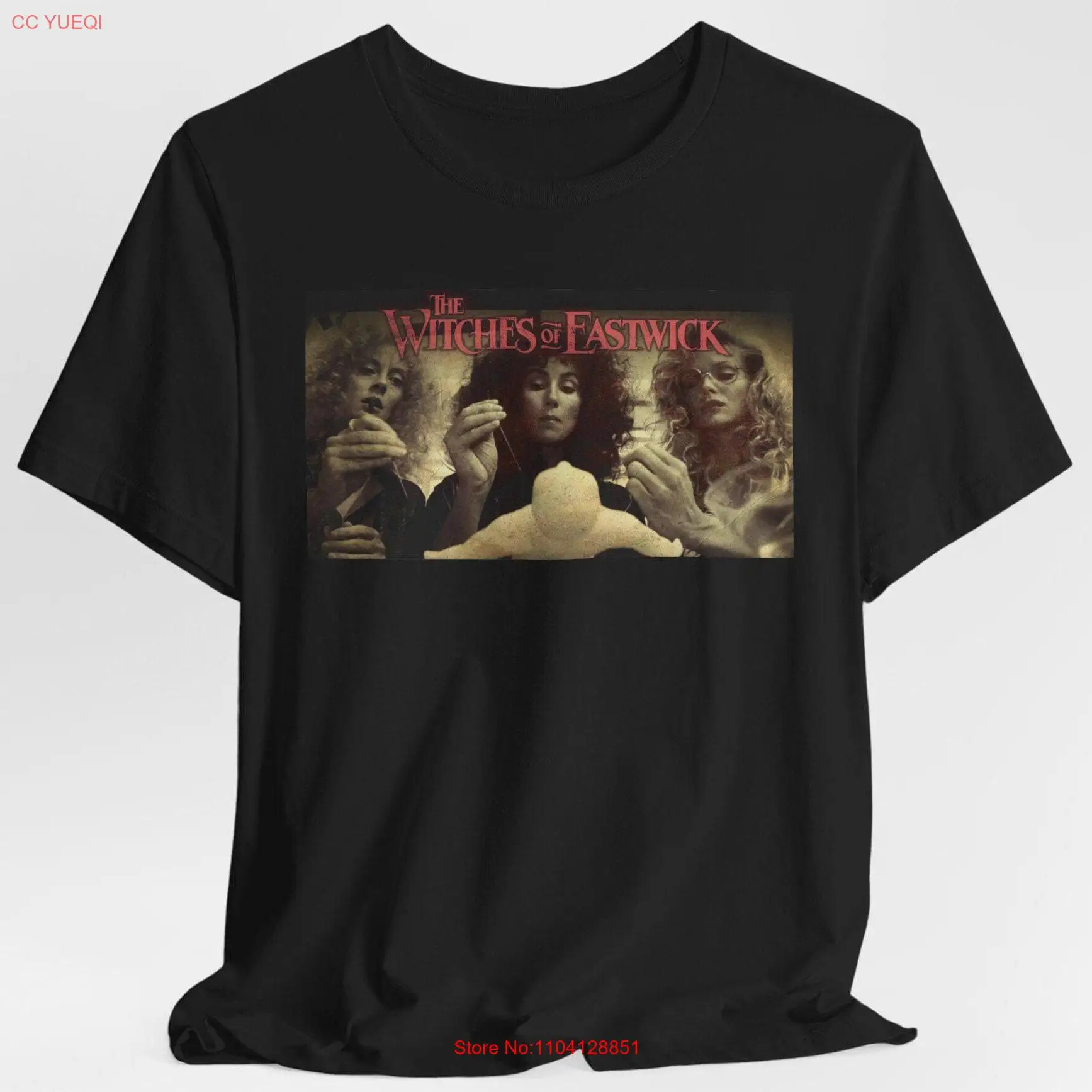 Футболка Ведьмы Востока винтажный эстетический фильм ужасы 1980-х годов ХЕР Сьюзан