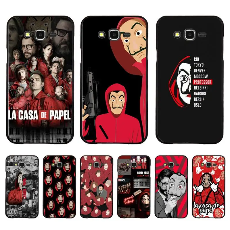 

Yinuoda casa de papel Phone Case for Samsung A51 A30s A52 A71 A12 for Huawei Honor 10i for OPPO vivo Y11 cover