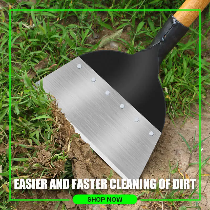 

All-Steel Multi-Functional Garden Cleaning Shovel Weeding Rake Hoe Planting Farm Agriculture Weeding Tool Dropshipping