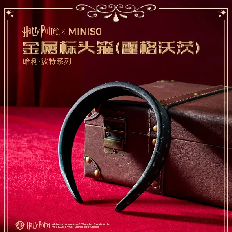MINISO натуральная повязка на голову Harrys Potters новая ретро модный кавайный женский