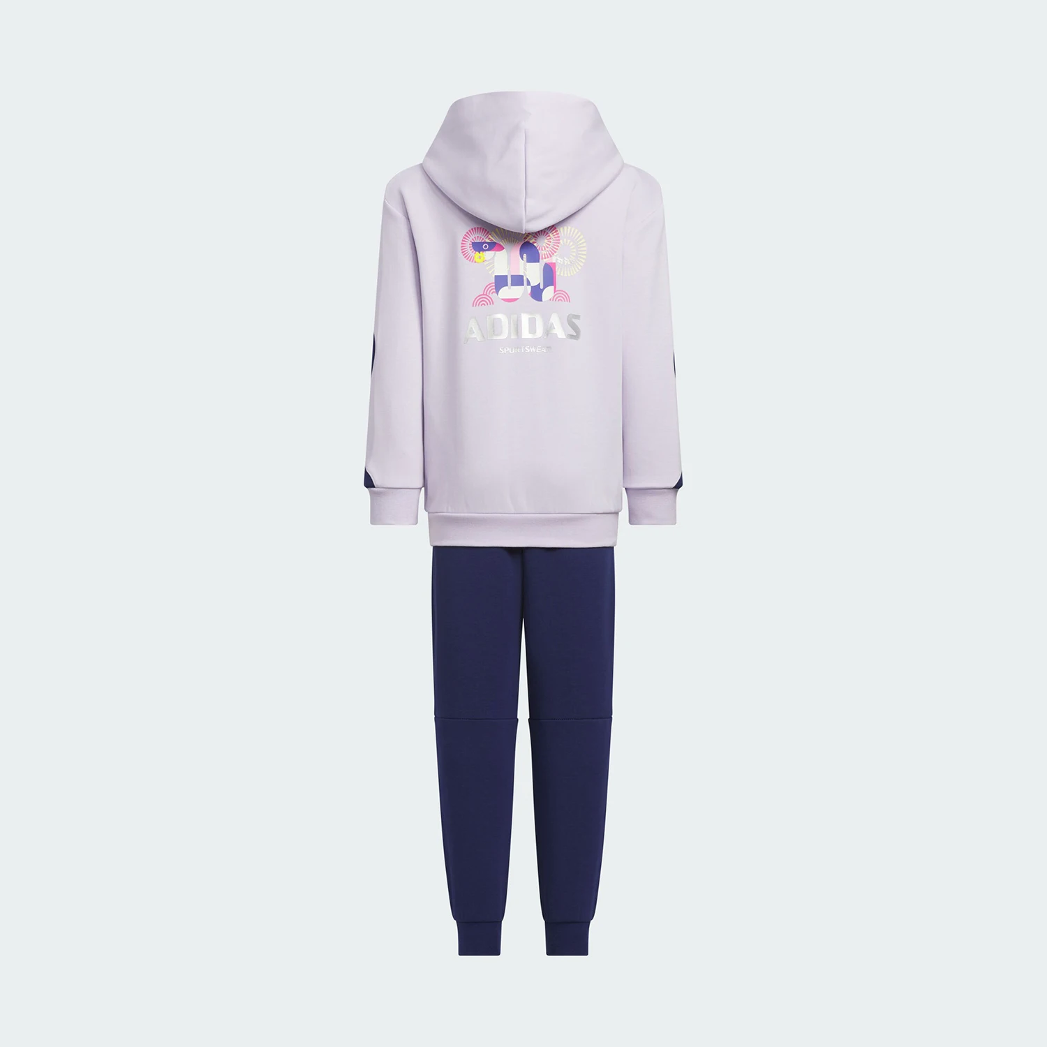 Фото Оригинальный осенне-зимний детский спортивный комплект Adidas JM5846 для активного отдыха. №2