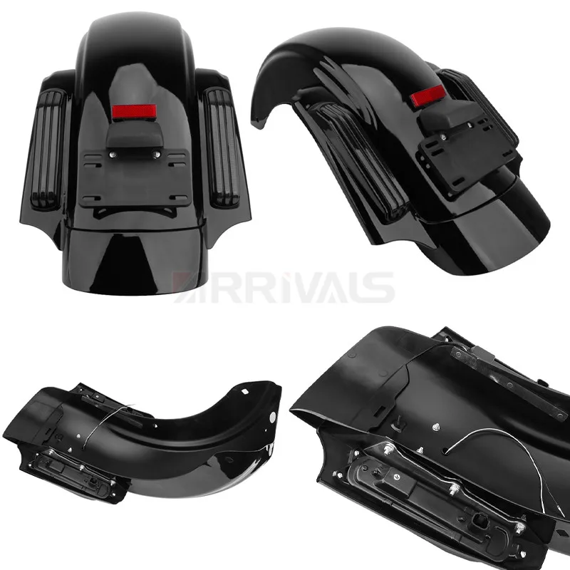 Система заднего крыла для мотоцикла со светодиодной подсветкой CVO Harley Touring Electra