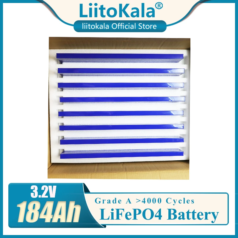 

Аккумулятор LiitoKala Lifepo4, 3,2 в, а/ч, а/ч