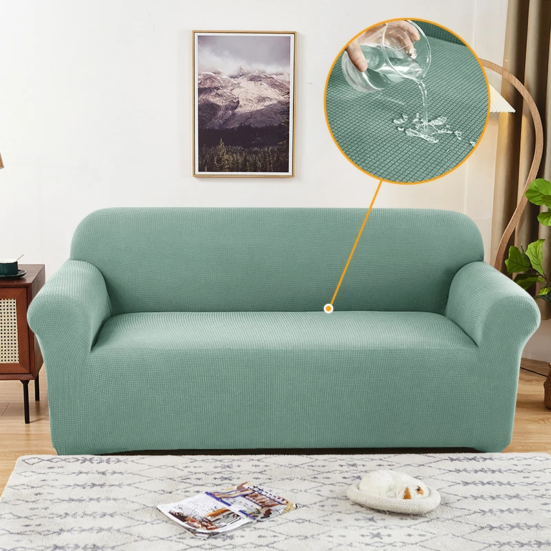 

1/2/3/4 Seat Sofa Cover Water Repellent Elastic Armchair Cover Corner Couch Slipcovers Sectional Sofa Covers for Living Room