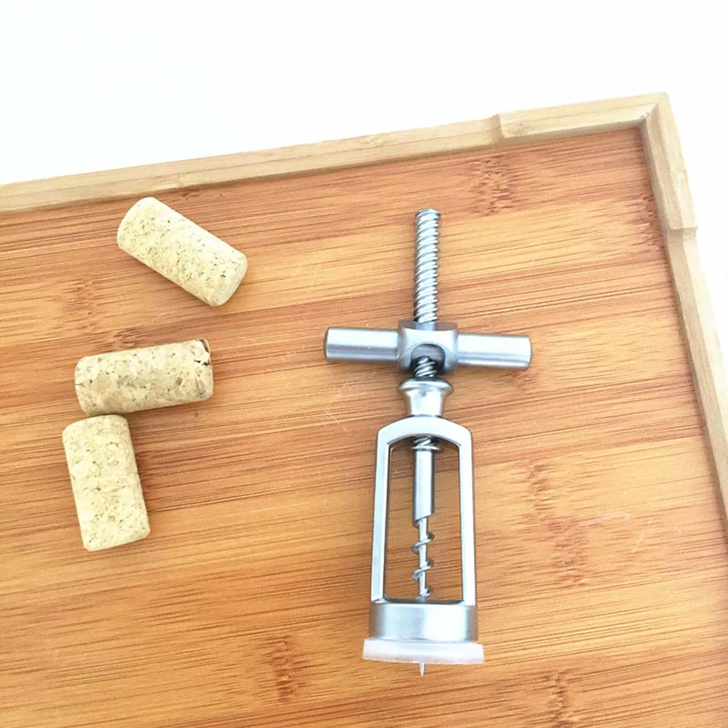 

Red Wine Bottle Cork Remover Opener Restaurant Party Home Kitchen Grape Zinc Alloy Corkscrew Wine Bottle Cork Remover Opener
