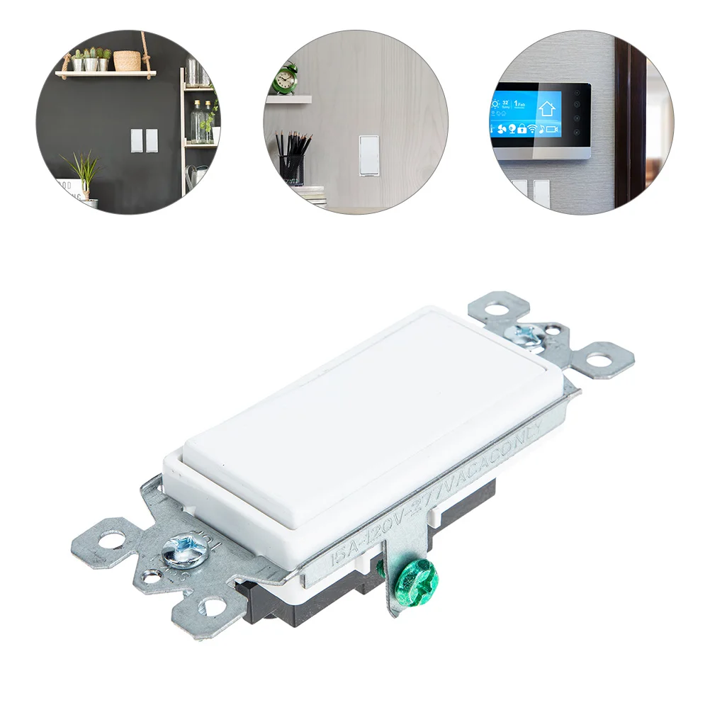 

Replacement 4-way Switch Rocker Switch 15A Standard Decorator Switch