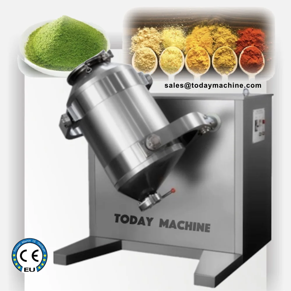 

Three Dimensional Stirrer Blender Powder Mixer For Flour