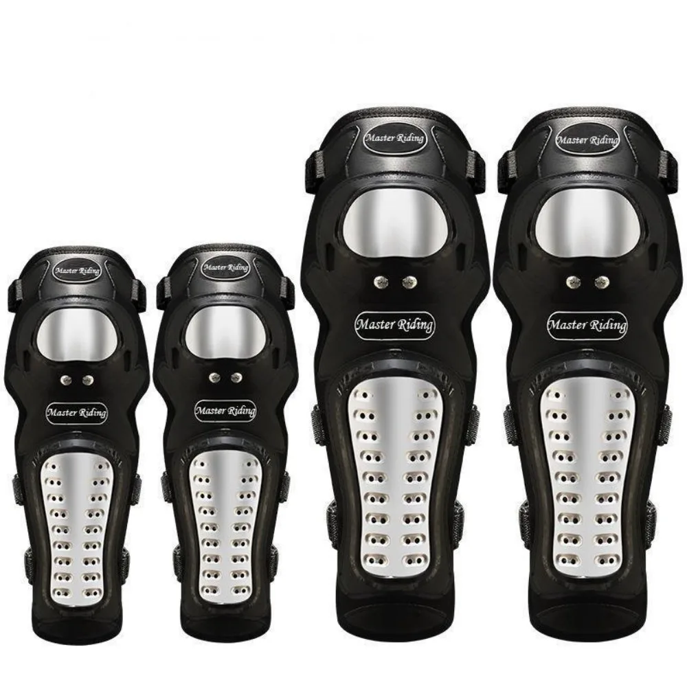 

Universal Motorcycle Stainless Steel Riding Kneepad Elbow Fall Prevention Male Summer Four Piece Suit Cross-Country