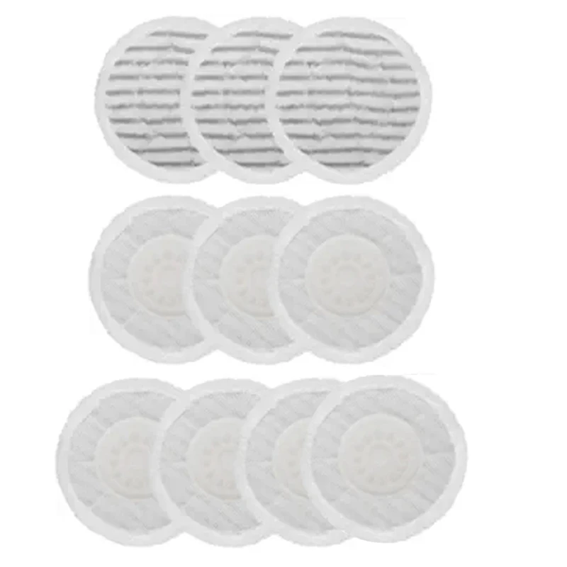 

10Pcs Mops Pads Replacement Compatible For Shark S7000 Series, S7000 S7000AMZ S7001 S7001TGT Steam