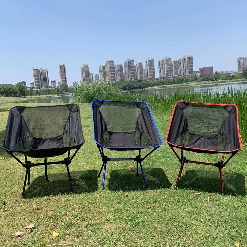 Портативный стул Moon Chair Сверхлегкий складной для кемпинга отдыха на открытом