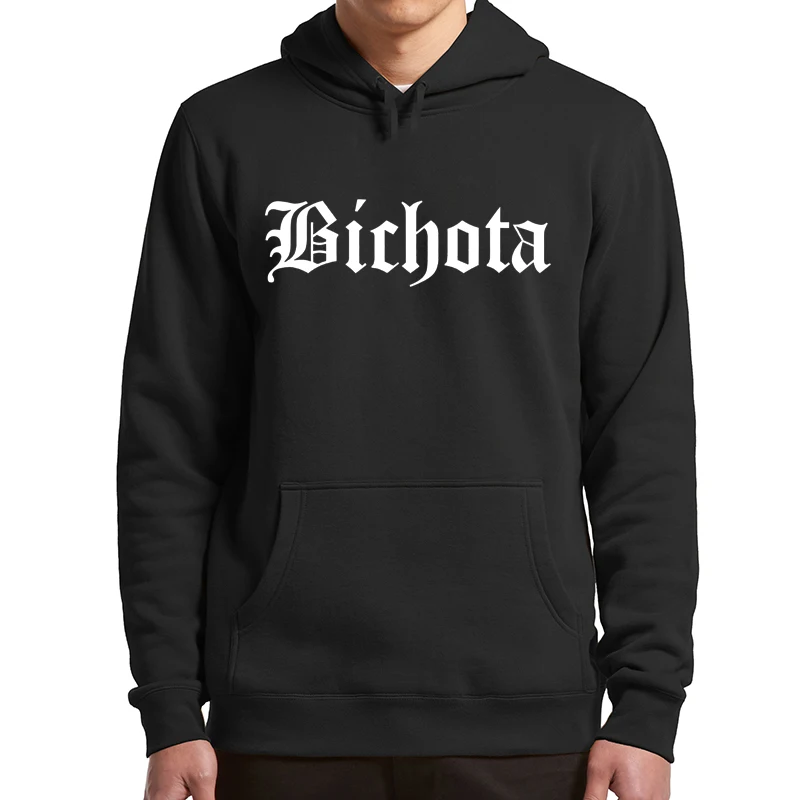 

Bichota Reggaeton Music Hoodies Karol G Español Divertido Men's Pullover Long Sleeve Casual Fleece Tops For Unisex