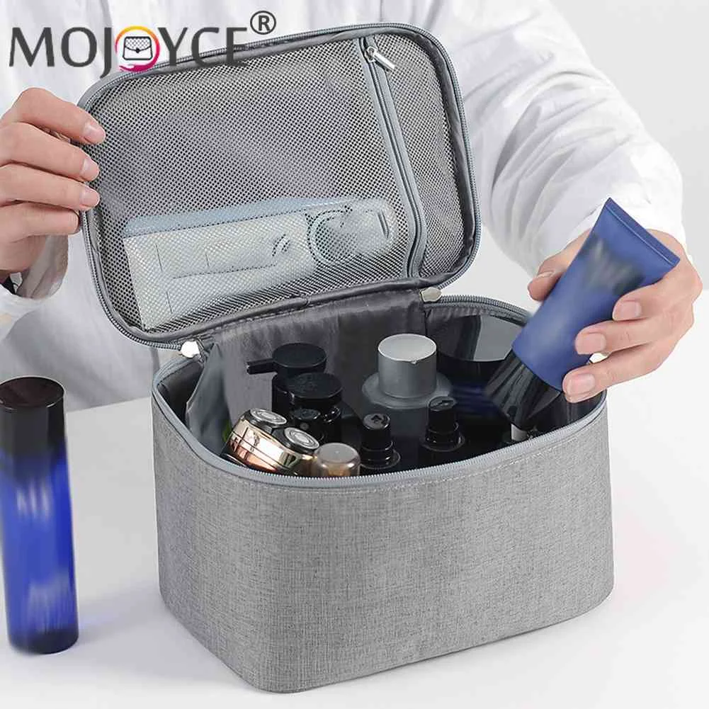 

Oxford Storage Bag Large-capacity Toiletry Handbag Waterproof Zipper Portable Casual Multifunctional Fashion for Business Trip