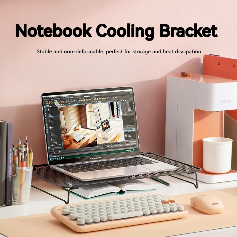 Универсальная металлическая Регулируемая подставка для ноутбука планшета