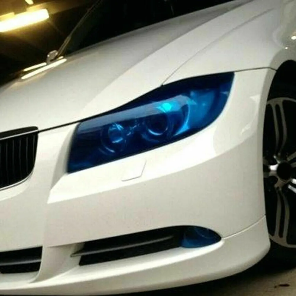 

Vinyl Lamp Film 12x48\\\" Inch Blue Film Fog Headlight Light Tint Universal