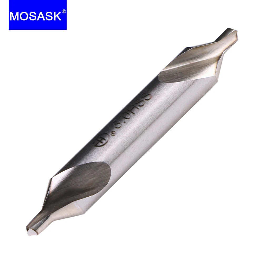 MOSASK 10PCS  2 3 4 5 6 mm Metal Working Hard Alloy Carbide Machining High Speed Steel Drill Precision Drilling Bits