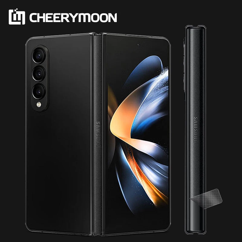

3M Material Solid Color Frame Film Modified Wrap Skin For Samsung Galaxy Z Fold 4 3 2 5G Cover Protector Side Border Stickers