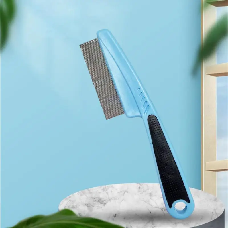 Удобная Массажная Расческа с тонкими зубьями легко завязывается из нержавеющей