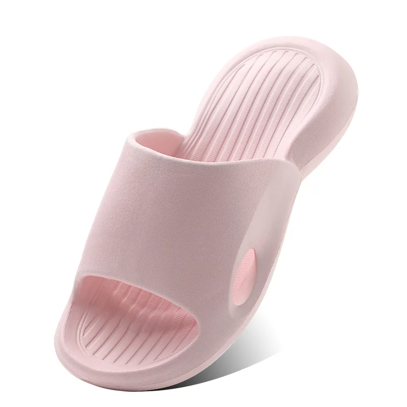 2023 Summer EVA Light Slippers Women And Men Anti-slip Bathroom Slides Leisure Soft Sole Comfortable Couple Home Slippers
