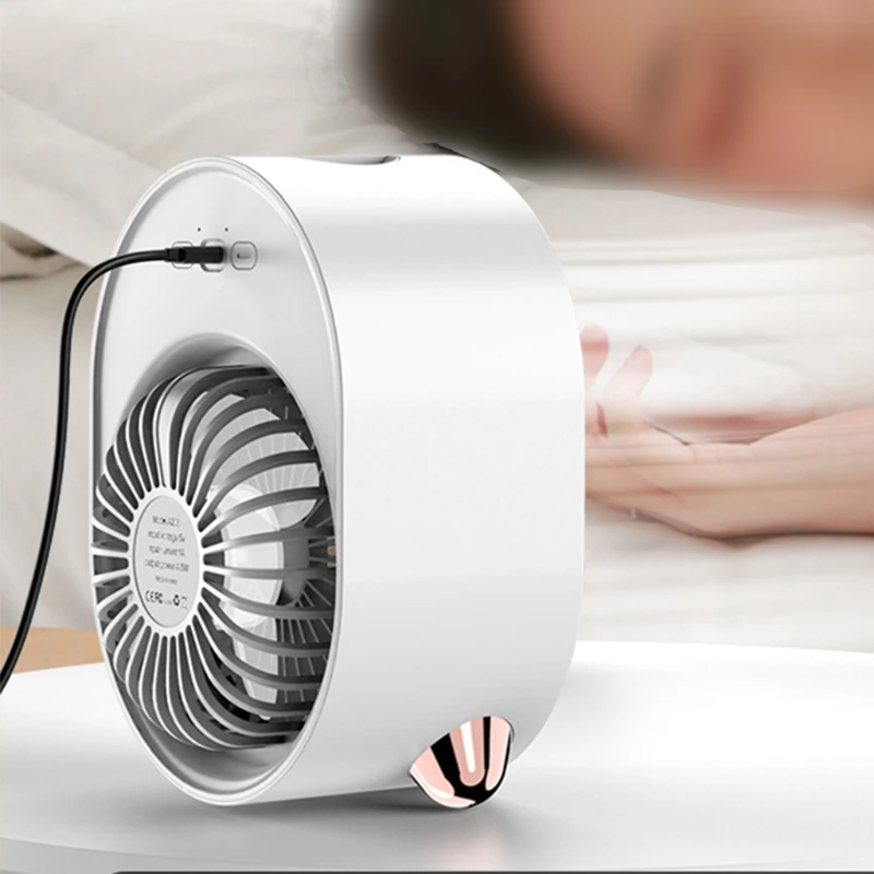 

Personal Air Cooler Evaporative Conditioner w/ Night Light Air Cooler Fan Desktop Cooling Fan Air Conditioner Fan