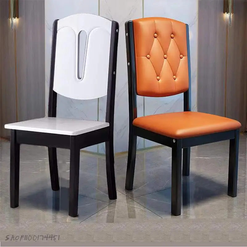 Обеденный стул из массива дерева домашний обеденный стол современный