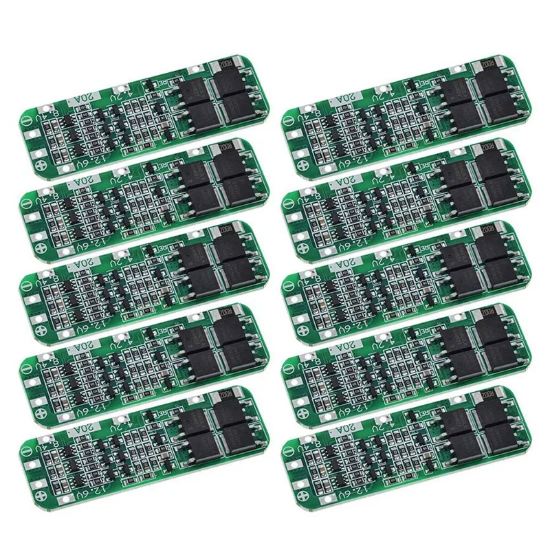 

20Pcs 3S 20A BMS 18650 Li-Ion Lithium Battery Charger Module BMS Protection Board PCB 11.1V 12V 12.6V Module