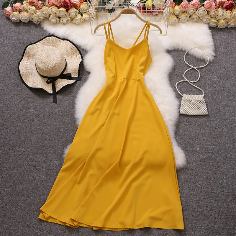 

Nomikuma Robe Longue Femme Summer French Style Solid Color Slim Waist Tunic Chic Vestidos De Mujer Elegant Vintage Women Dress