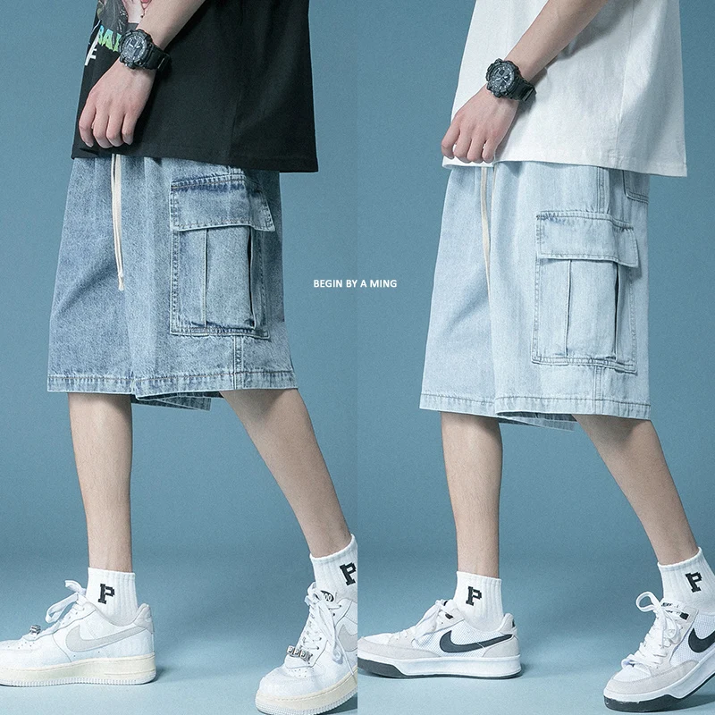 New Men Fitness Bodybuilding Shorts Man Summer Gyms Workout Male Breathable Mesh Quick Dry Sportswear  Beach Short Pants