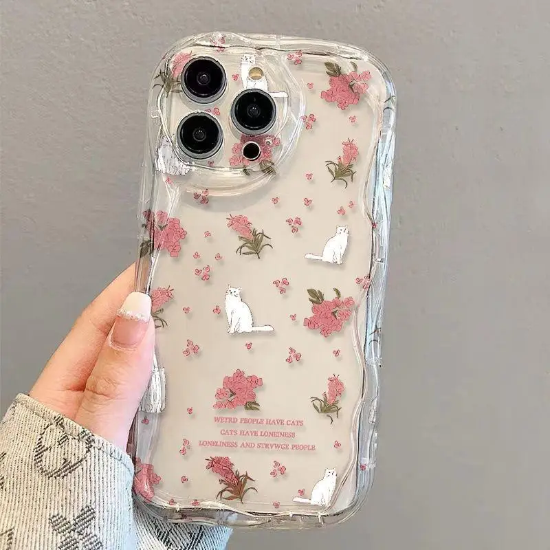 Чехол для телефона Huawei Honor 90 Lite 20 50 SE Nova 5T 11 7 9 10 P30 P40 Mate 30 40 Pro мягкий волнистый чехол