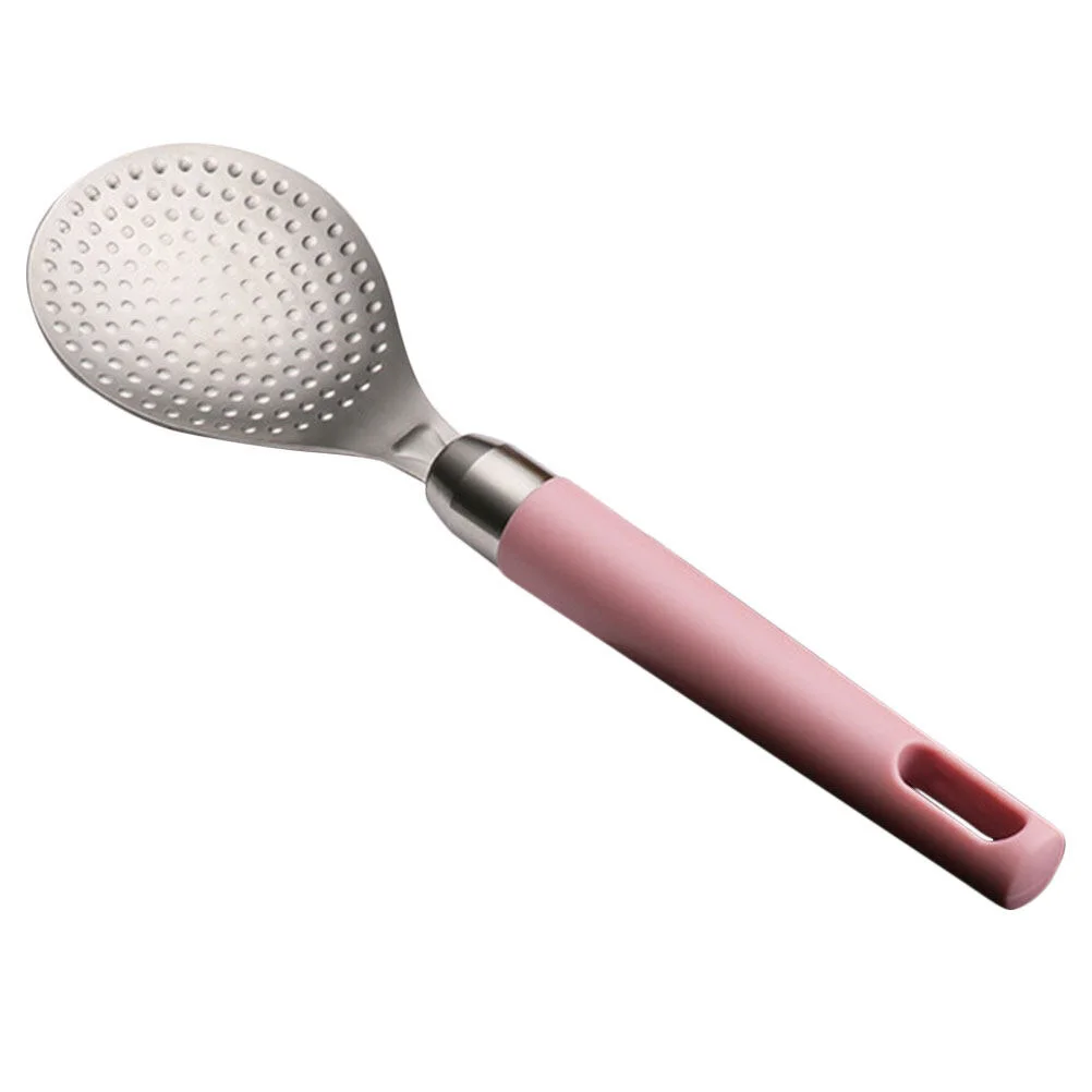 

Kitchenware Stainless Steel Rice Paddle Non-stick Ladle Accessories Restaurant Cooking Spoon
