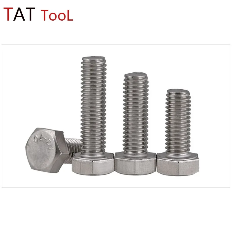 

Full tooth outer hexagon bolts/screws M10 M11 M12 M13 M14 M15 M16 2Pcs