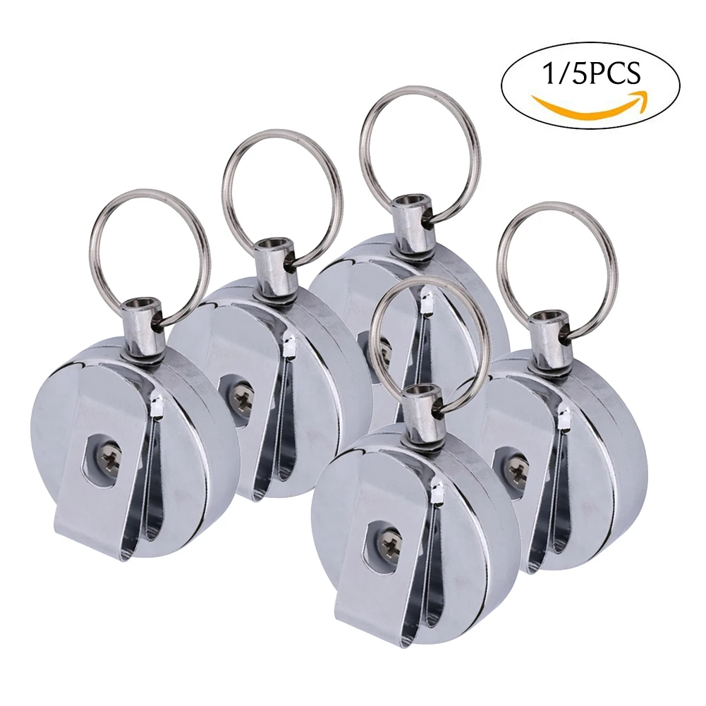 

Id Lanyard Chain Keychains About 30g/Pcs Aluminum Alloy Durable Silver