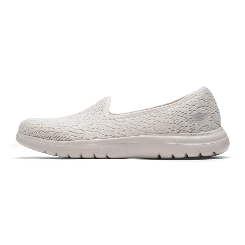Skechers 136505-NAT Женские вязаные лоферы без застежек, натурального цвета, удобные для ходьбы, повседневная обувь для города. (art.: 3920dcdf8e3bf) - 3920dcdf8e3bf