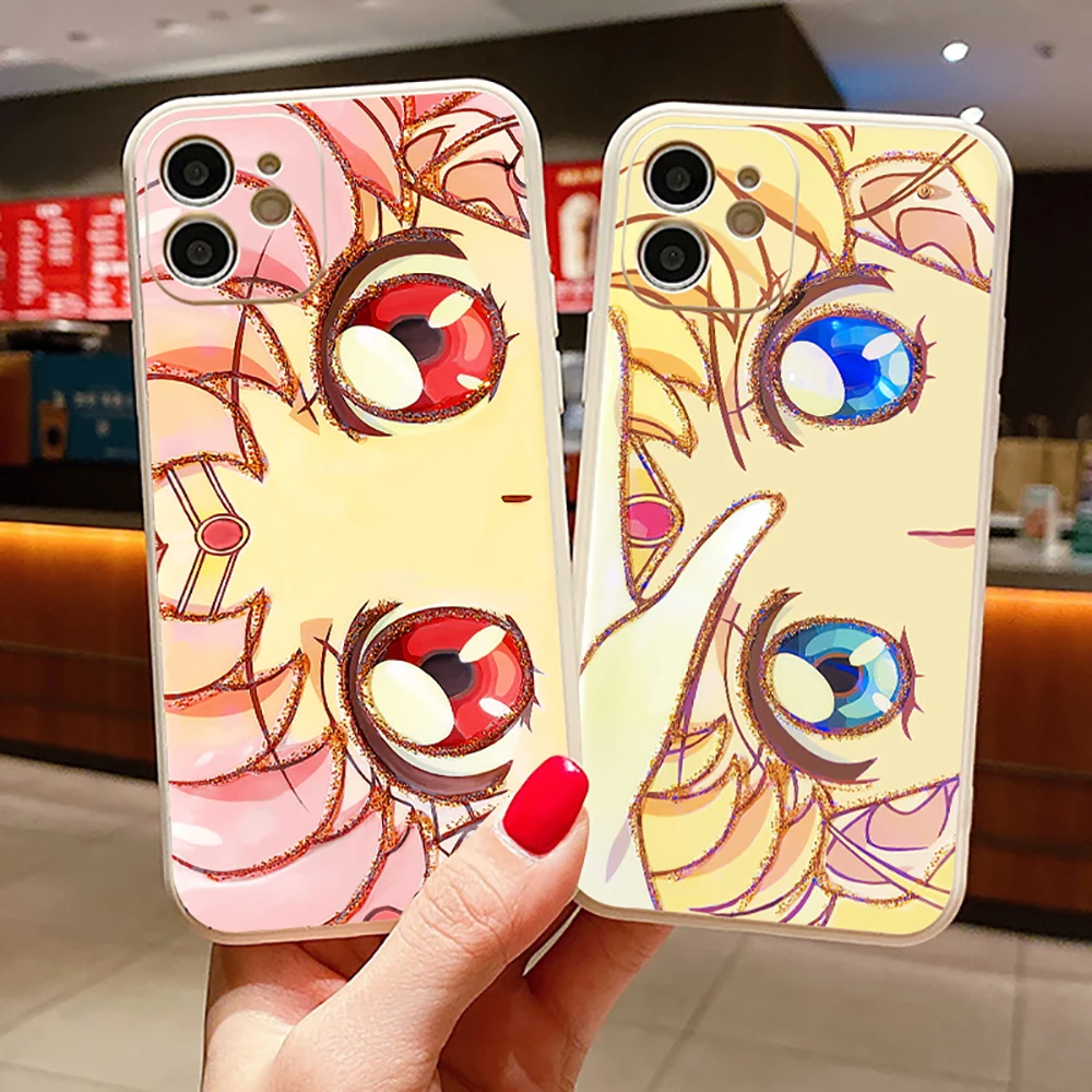 

Sailor Moon Girl Anime Phone Case For Apple iPhone 11 12 13 Pro Max 12 13 Mini X XR XS MAX SE 2020 6 6S 7 8 Plus Silicone Cover