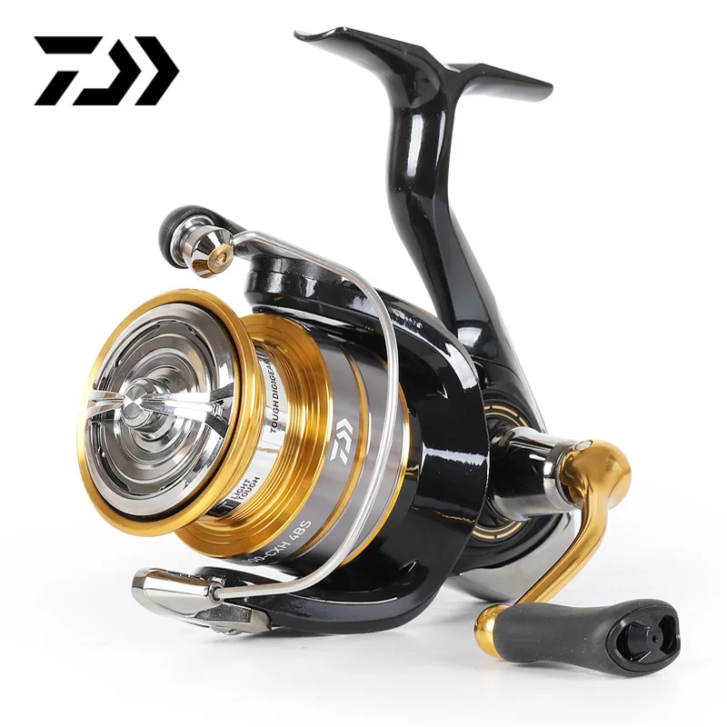 

DAIWA Original crossfire lt Spinning Fishing Reel 1000-6000 5.2:1 6.2:1 gear ratio 5-12kg max drag Saltwater lightweight body