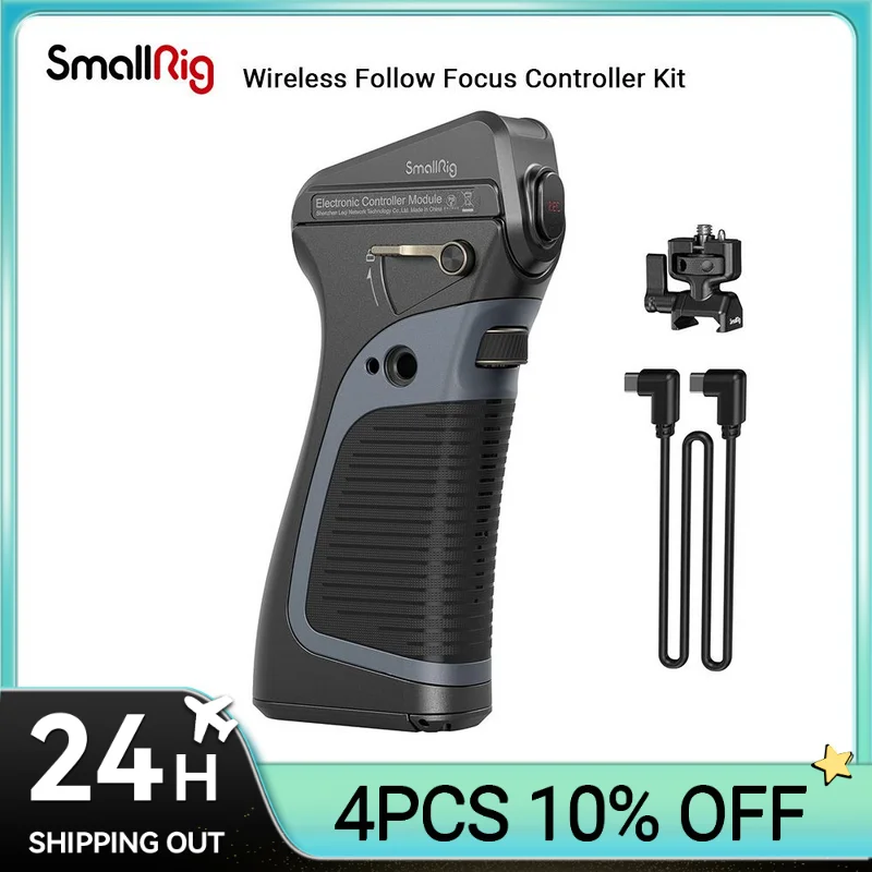 

SmallRig Wireless Follow Focus Controller Kit Magicfiz Kit Electronic Ccontroller Supports Follow Focus/Recording/Power Supply