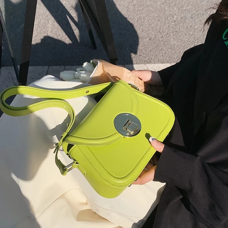 

Fashion Crossbody Messenger Bags Shoulder Bags 2022 Solid PU Leather for Women Hit Summer Small Travel Fashion Handbags Purses