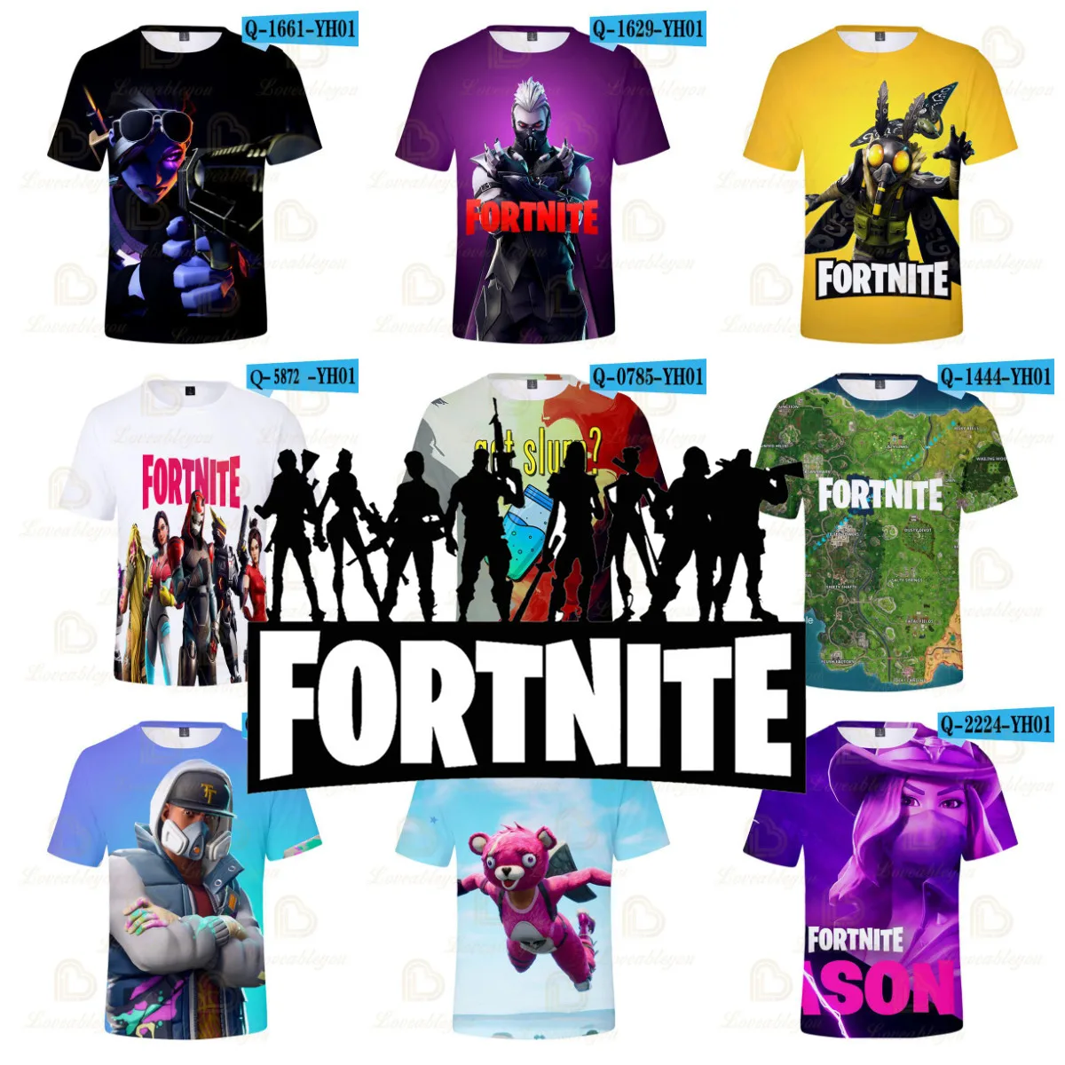 

Battle Fortnite Victory Royale Game 3d Tshirt Boys Girls Tops T-shirt Teen Clothes Shoot Hero Children's Wear Kids T-shirt