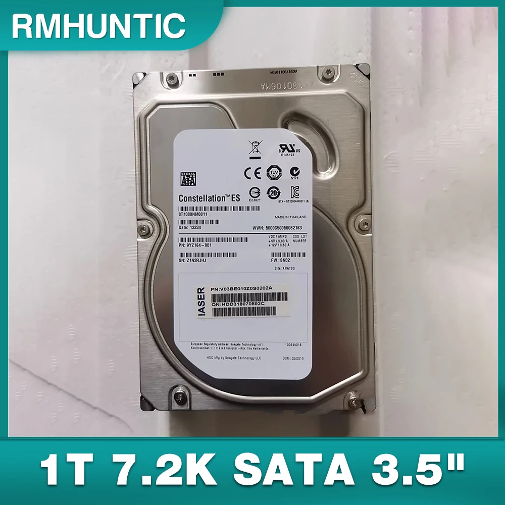 ST1000NM0011 Server Hard Disk 1T 7.2K SATA 3.5