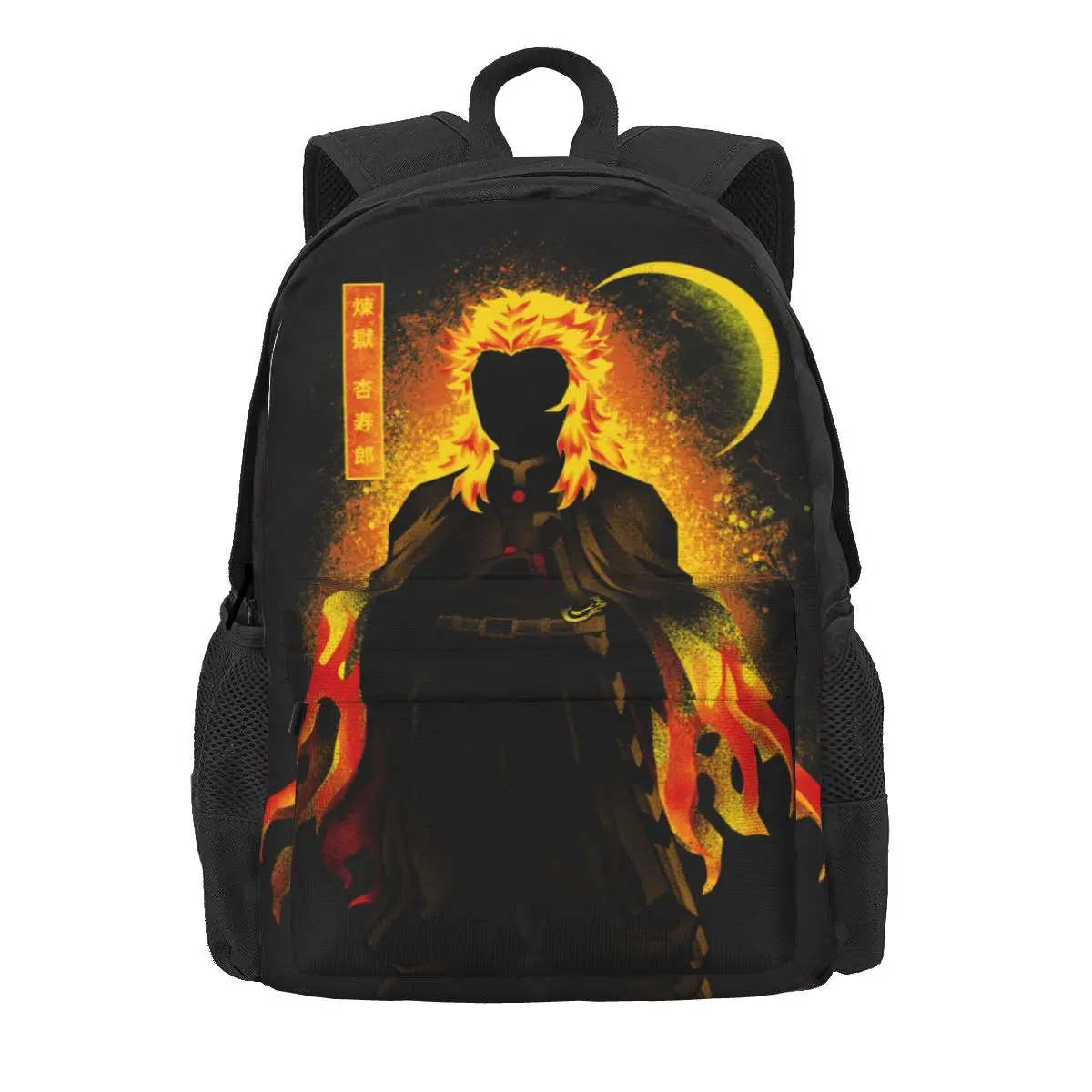 

Аниме демон рюкзак Slayer Hashira Kyojuro Hashira рюкзаки для кемпинга женские модные школьные сумки высокое качество рюкзак с принтом