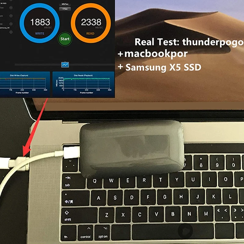 Магнитный адаптер USB C 24-контактный разъем типа поддержка быстрой зарядки PD 100 Вт