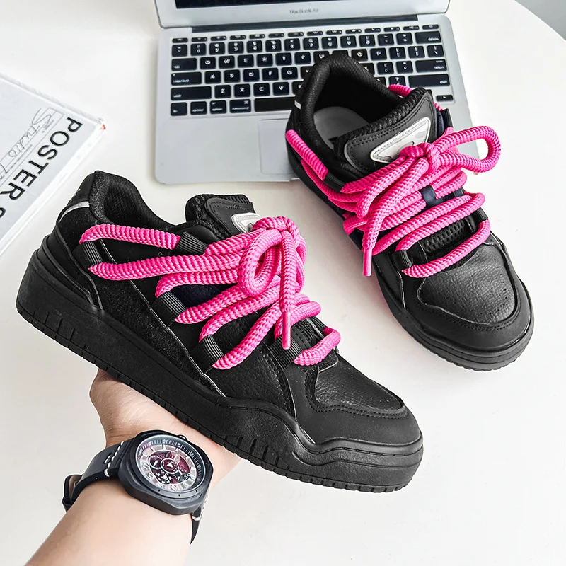 Casual Men's Shoes Men's Skateboarding Shoes Outdoor Spring Breathable Mens Sports Shoes Males Fashionable Shoes Lovers Shoes