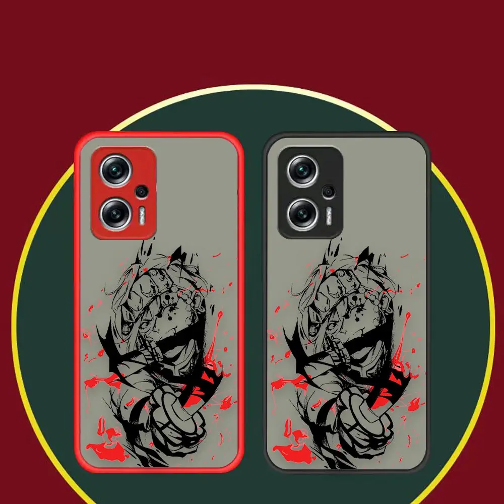 

Demon Slayer Kimetsu No Yaiba Shockproof Case For Xiaomi 11 11T 12 NOTE 10 LITE POCO F3 M3 X3 M4 X4 F4 C40 GT PRO NFC 4G 5G Case