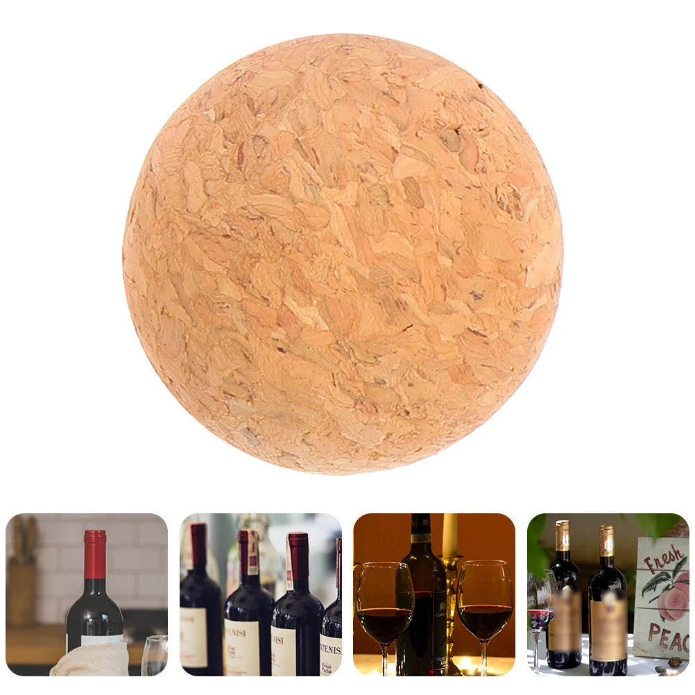 

Cork Bottle Stopperwooden Stoppers Sealer Decanter Decorative Corksreplacement Champagne Bottles Beverage Saver Caps Wood Round