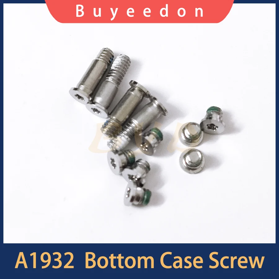 

New Silver Color Bottom Case Screws Set For Macbook Air 13" A1932 2018 2019 Year