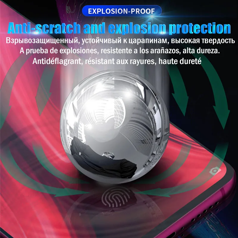 Гидрогелевая пленка для Huawei Y3/Y7/Y6 Pro/Y7 Prime 2018/P20 Pro/Enjoy 8 Защитная экрана Honor 7C Pro Play 7/7A