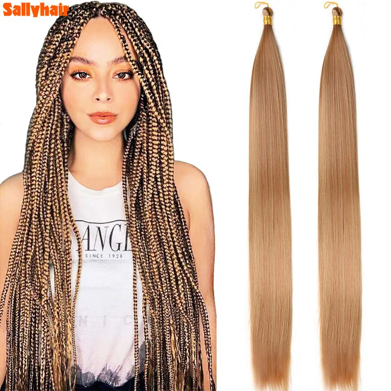 

Sallyhair шелковистые прямые волосы для вязания крючком синтетические плетеные волосы шелковистые объемные волосы для косичек 150 г мягкие воло...