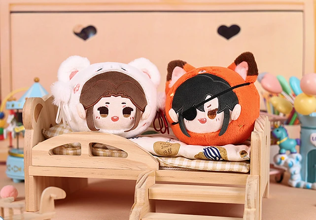 Аниме Tian Guan Ci Fu Xie Lian Hua Cheng Kawaii Плюшевые хлопковые куклы TGCF Dango подвеска-Кошелек для