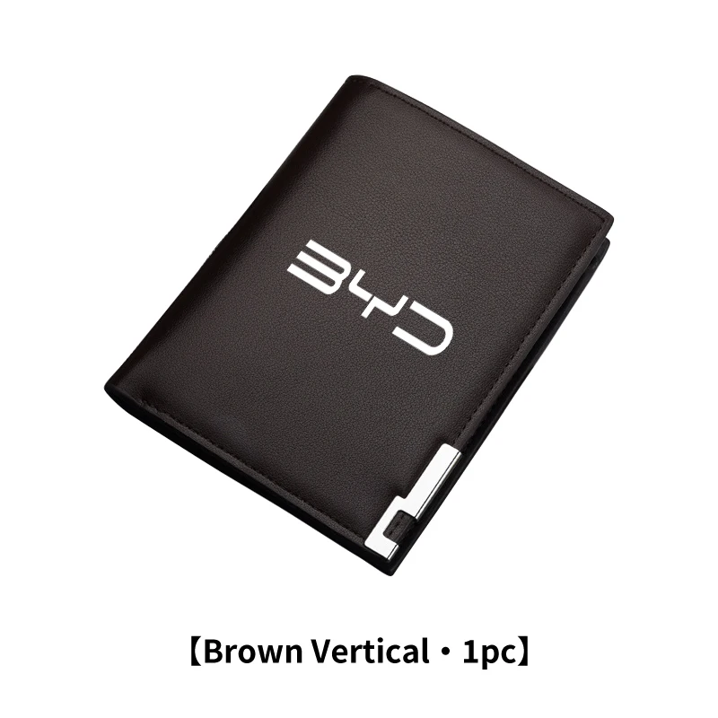 

Автомобильный логотип, водительские права, кредитный бумажник для BYD Tang F3 E6 Atto Yuan Plus Song Max F0 G3 I3 Ea1 G6